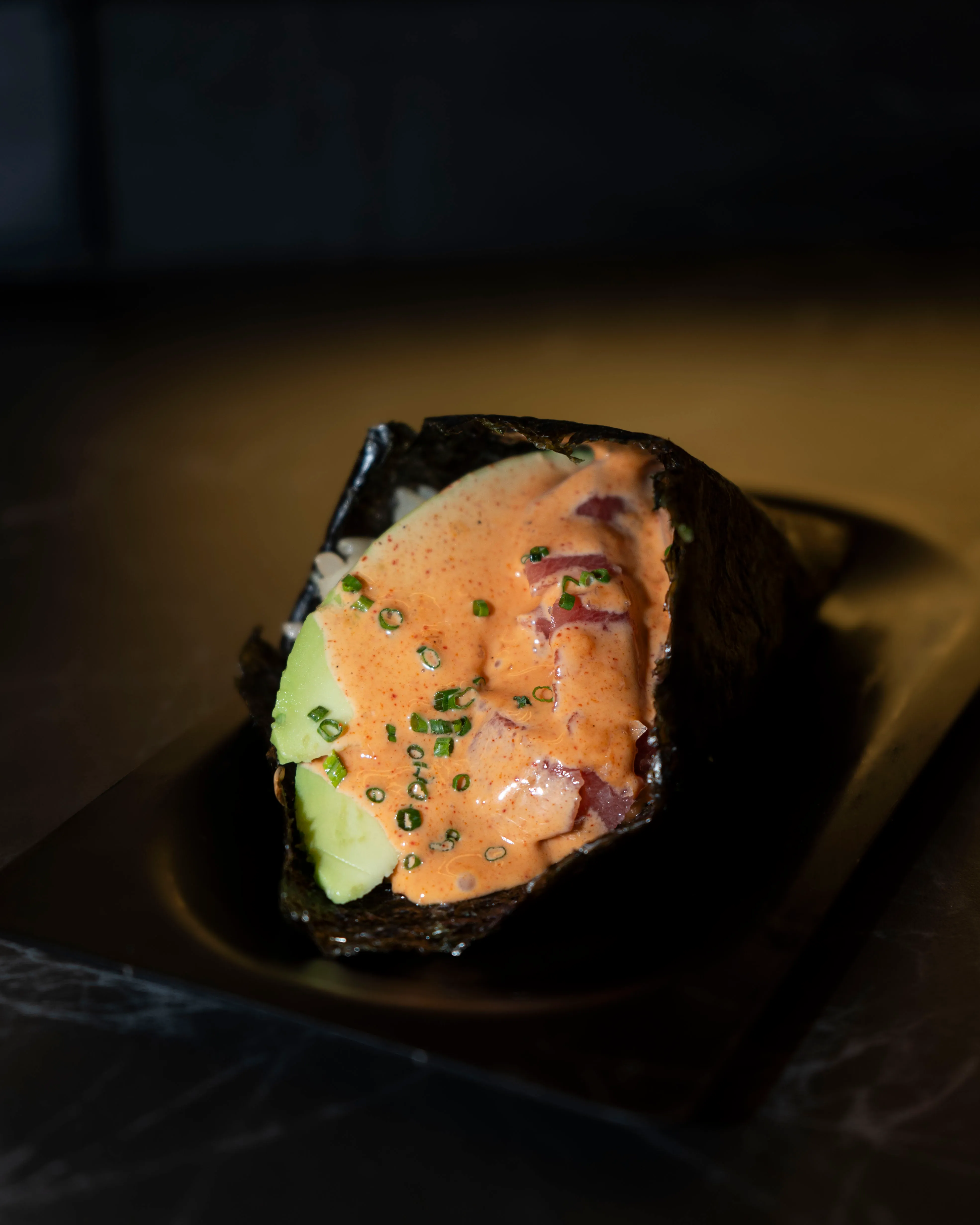 Temaki de atún